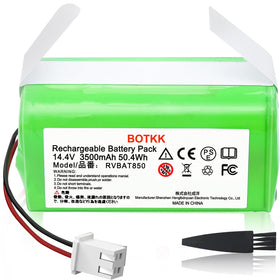 BOTKK RVBAT850 battery front view for Shark vacuums with strong power