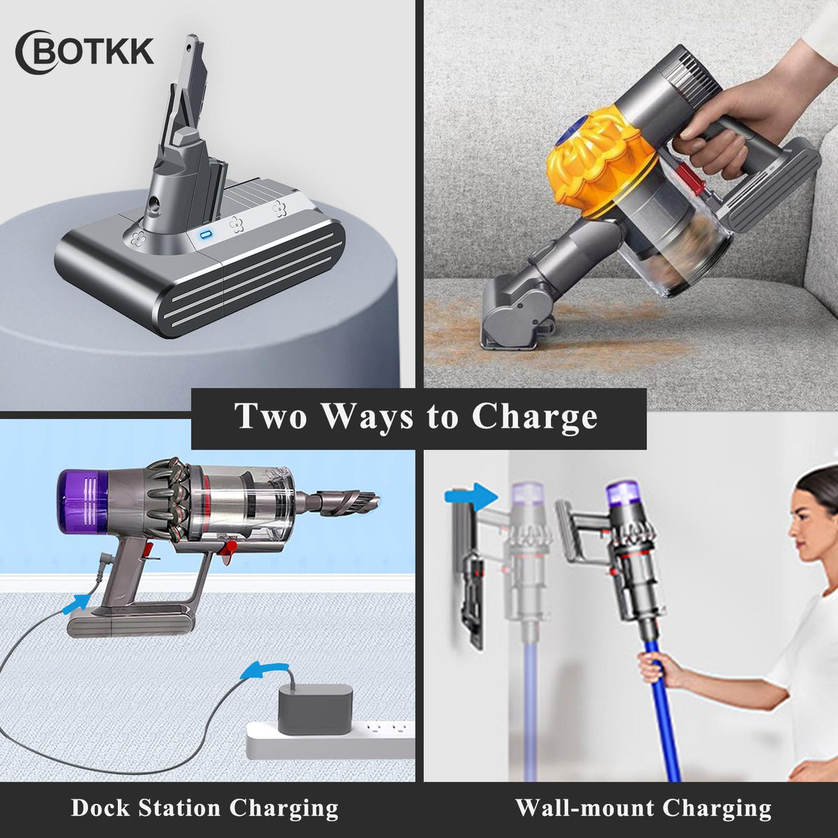 BOTKK carboat use scenario with cordless cleaning on the go