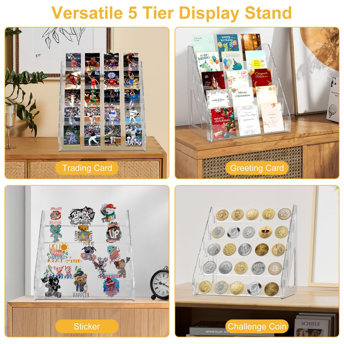 Botyboty collection organizer shelf for home, shop, or show displays.