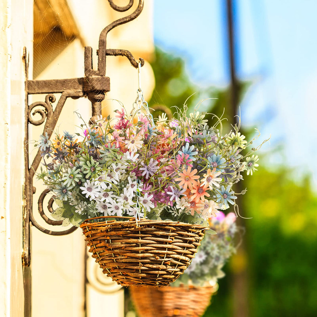 Bovvered silk daisies use safe materials for busy homes.
