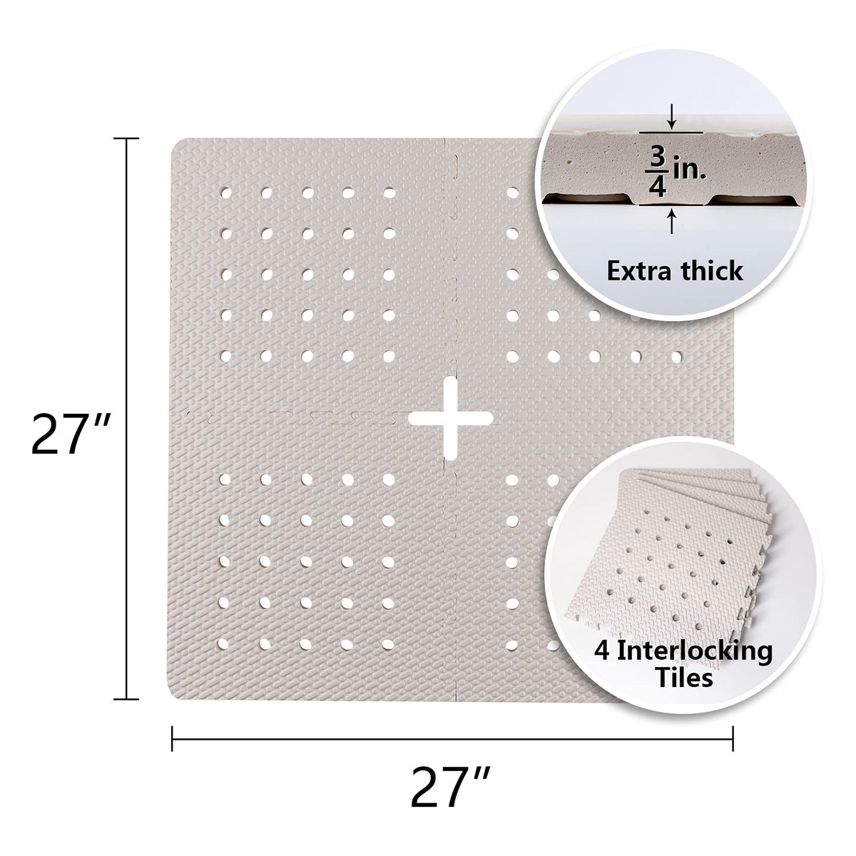 BOWERBIRD Original anti-slip stickers compatibility helps secure on slick surfaces.