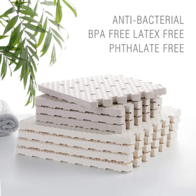 BOWERBIRD Original soft cushion underfoot enhances shower comfort.