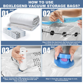 BoxLegend airtight-seal technology keeps contents fresh between seasons.
