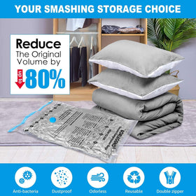 BoxLegend BPA-free transparent bags for safe clothing storage