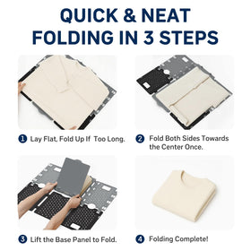 BoxLegend shirt folder board close-up shows sturdy eco-friendly plastic
