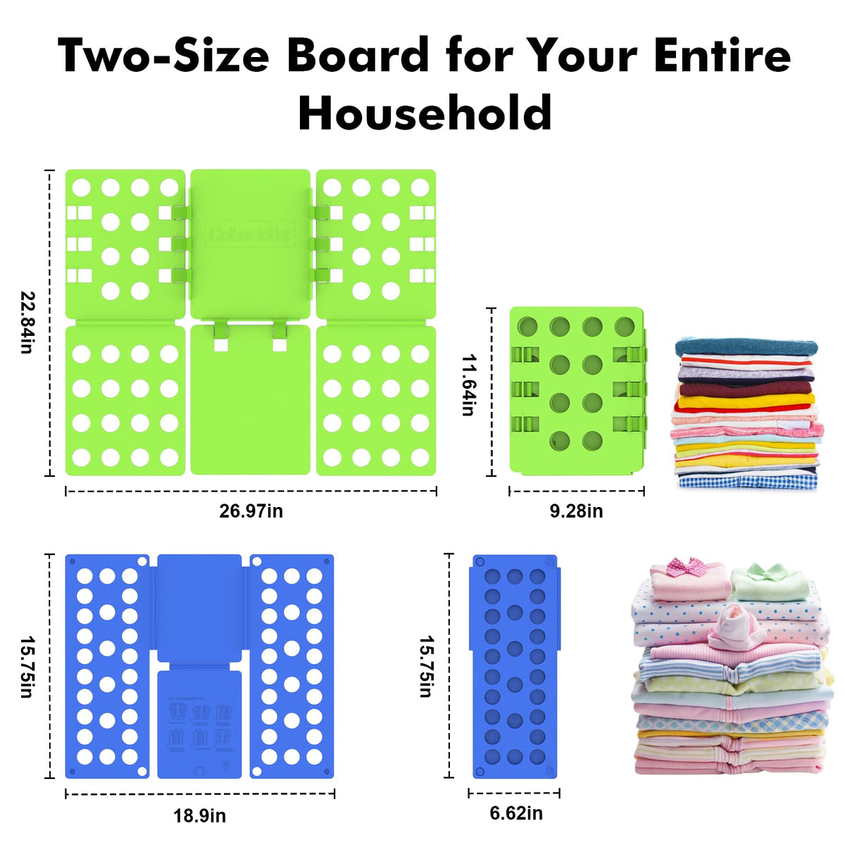 BoxLegend folding board made of durable plastic for long-lasting use.