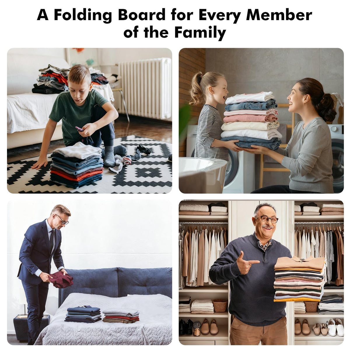 BoxLegend in-use with dress shirts creates neat, professional-looking results.