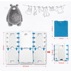 BoxLegend V4 with T shirts folded into uniform shapes