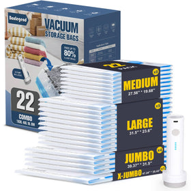 BoxLegend vacuum bags collection for organized storage and space saving.