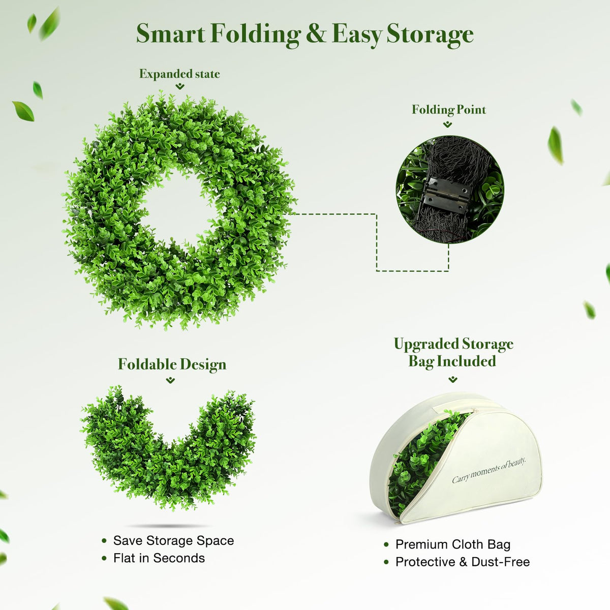Boxwood wreath decor ideas beach wedding image inspires seasonal styling possibilities.