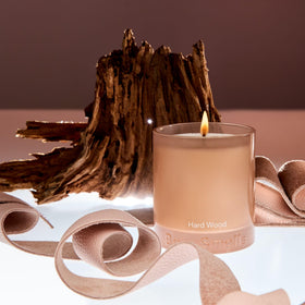 Boy Smells Hard Wood Leather cedarwood-glow showing warm, grounded atmosphere