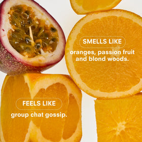 Passion Pit coconut soy wax blend supports steady, even burn.