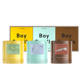 Boy Smells Spa Water votive candle with grapefruit and eucalyptus for calm spaces