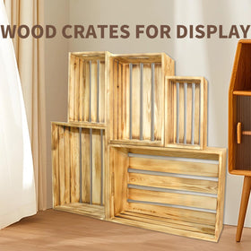 BOY MCOWBOY crate boxes decorative and functional for gifting or organizing.