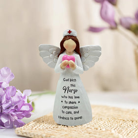 Bozspacer resin doll detail highlights craftsmanship for a desk or bookshelf gift