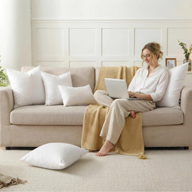 BPC bedroom decor featuring plush inserts for restful lounging.