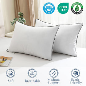 BPC pillow care tips help maintain shape with gentle washing.