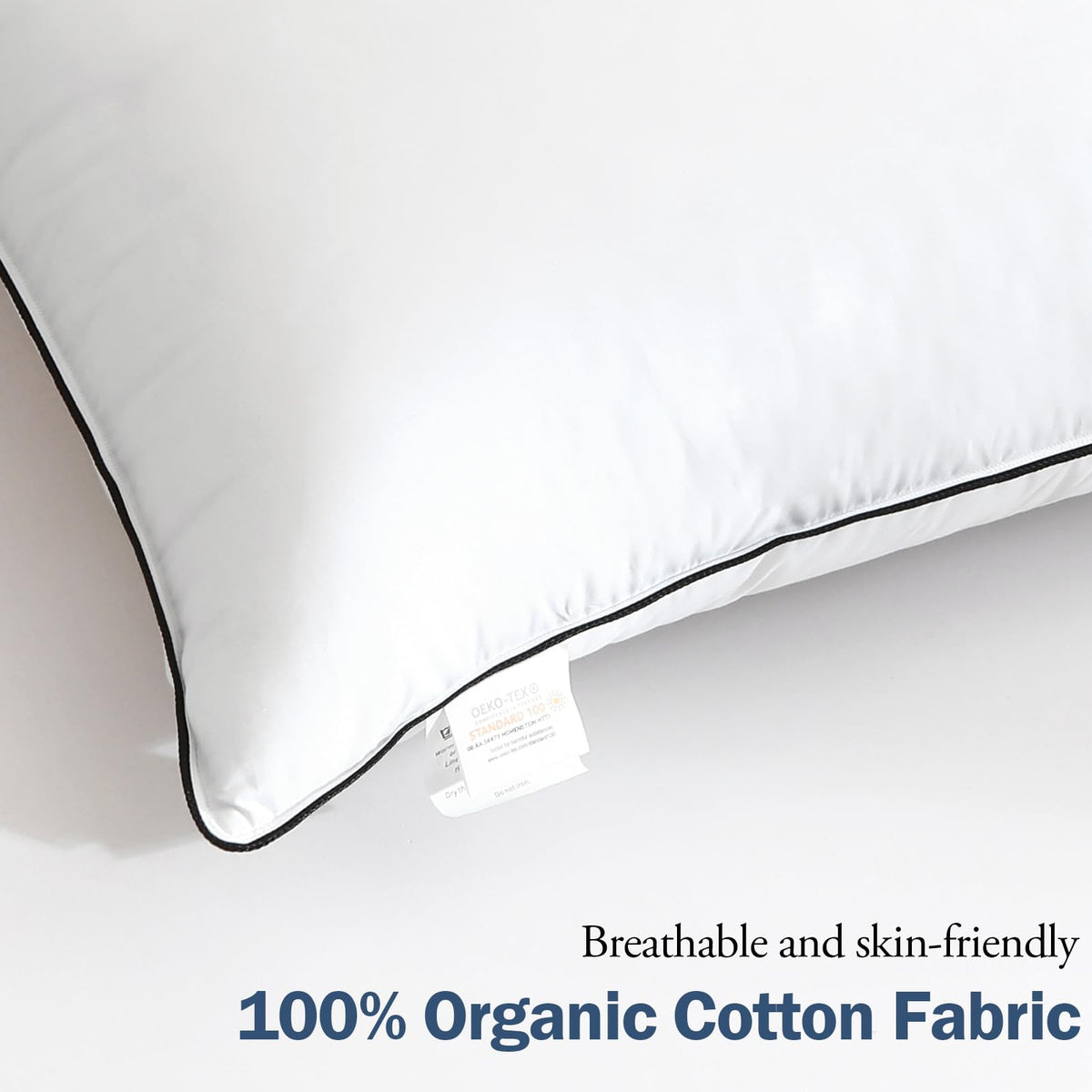 Cross-section reveals the three-chamber fill balancing support and plushness