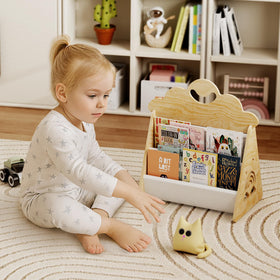 BPMFDTNL easy-assembly bookshelf comes with clear instructions.