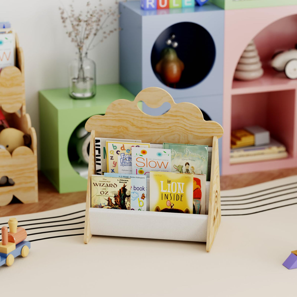 BPMFDTNL sturdy base minimizes tipping for safe reading.