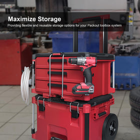 BPOPO rope-hose-storage hook helps keep long items within reach.