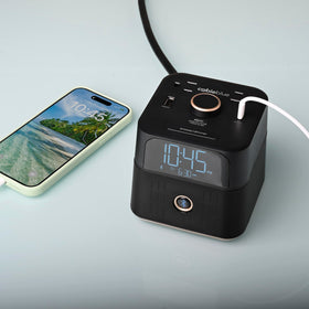 Brandstand CubieBlue surge protection shields devices from surges.