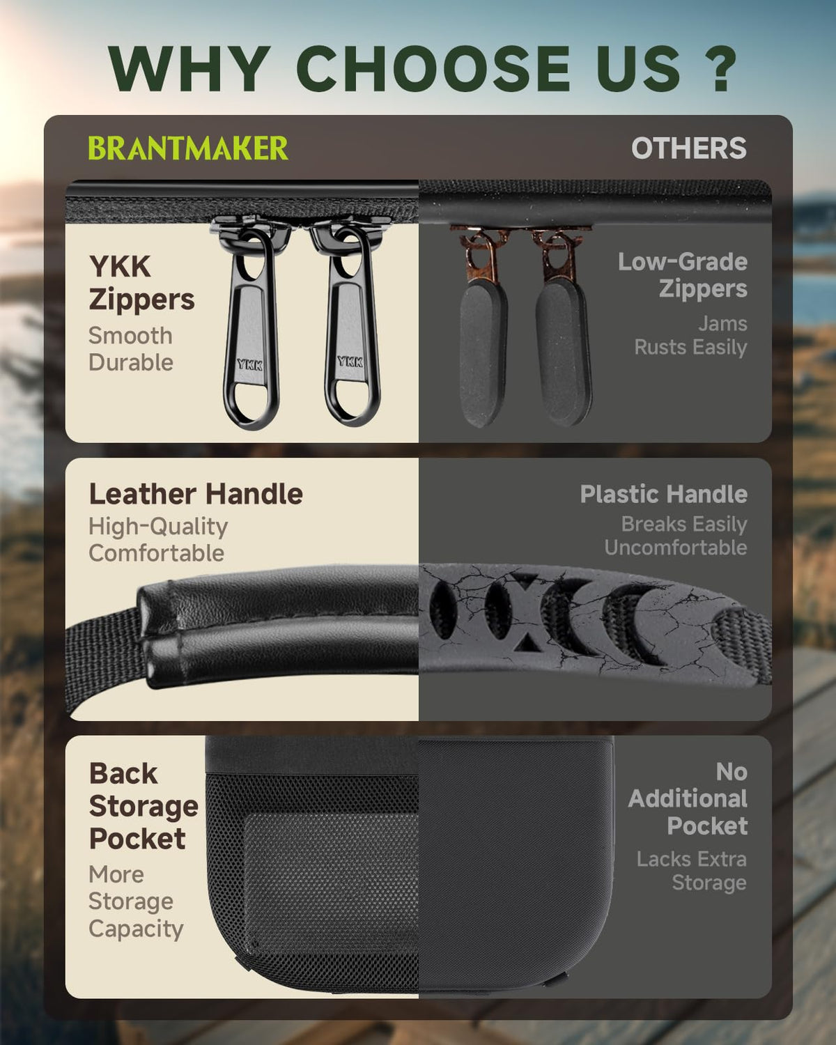 BRANTMAKER brim protection maintains hat shape on the go.