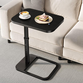 Branwick adjustable-height TV tray with flexible height for dining and laptop use