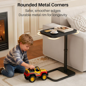 Branwick easy-assembly TV table with clear instructions