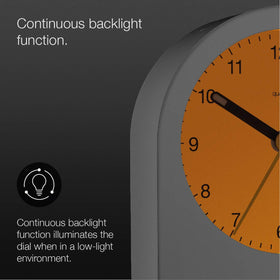 Braun BC22W dial detail enabling quick nighttime readability.
