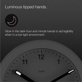 Braun BC22W luminous hands aid reading time in dim rooms.
