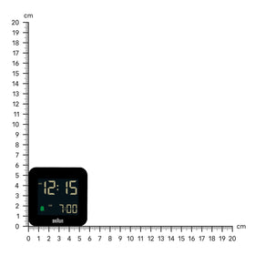 Braun BC08B negative LCD display provides clear readout in any lighting