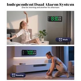 Brauthon dual alarms with DST keep mornings on track.