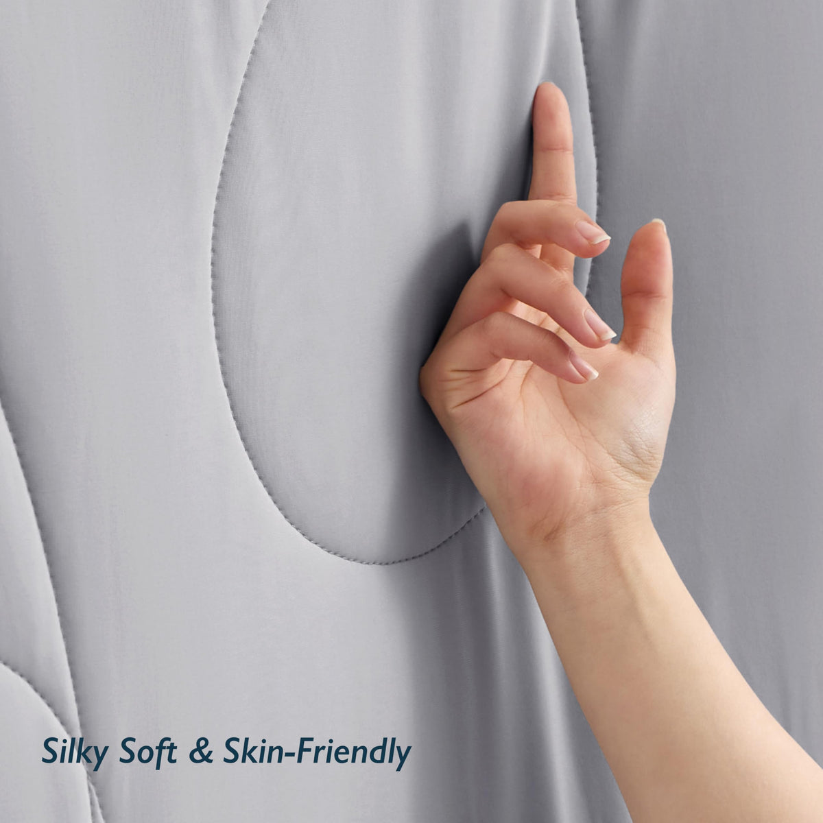 Breescape cooling comforter OEKO-TEX certification seal enhances peace of mind.
