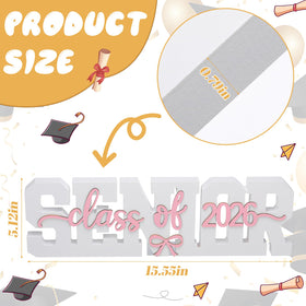 BreezeHug photo prop 2026 design enhances graduation photos with clear year