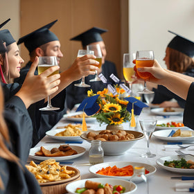 Breling graduation cake decor toppers provide charming accents