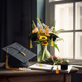 Breling grad photo booth prop keepsake accents for memories at the celebration.