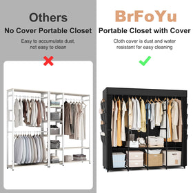 BrFoYu clear assembly instructions and video help you set up quickly.
