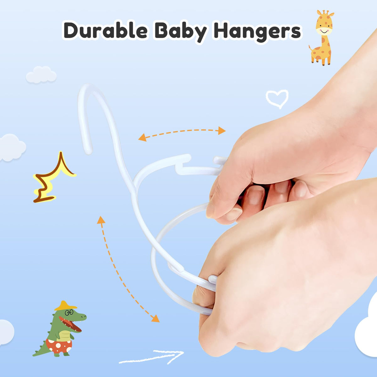 Durable non-toxic plastic suitable for wet or dry laundry.