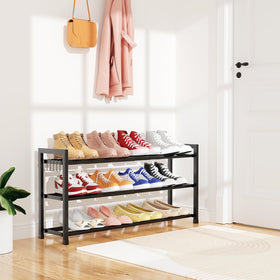 BrFoYu shoe rack assembly without tools for quick setup.