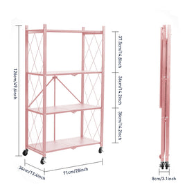 Powder-coated metal frame that is durable and rust resistant.