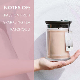 Bridgewater Sweet Grace fragrance label highlights fruit and tea notes