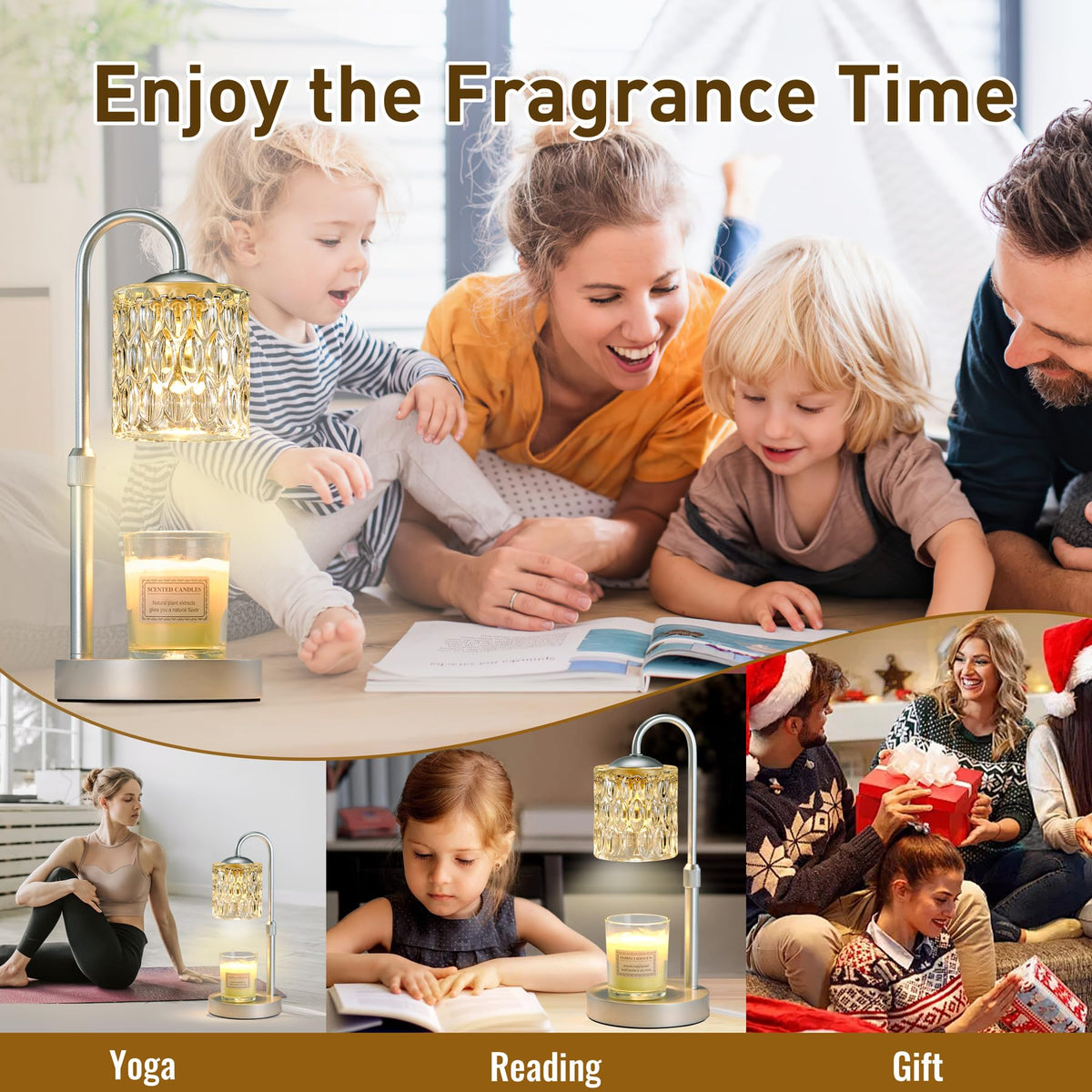 Briever gift-ready candle warmer presents a thoughtful housewarming or holiday gift.