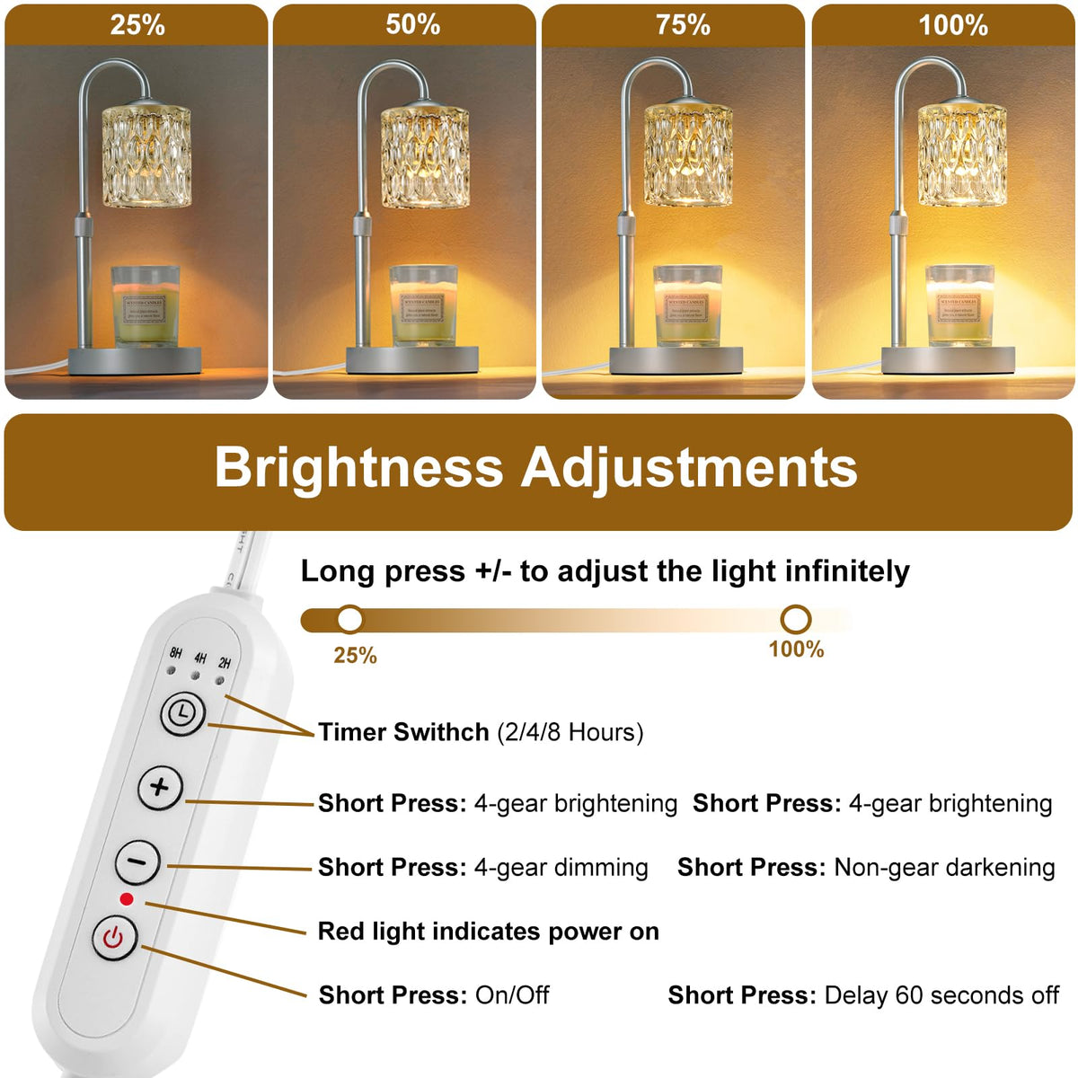 Briever modern lampshade design adds contemporary style to living spaces.