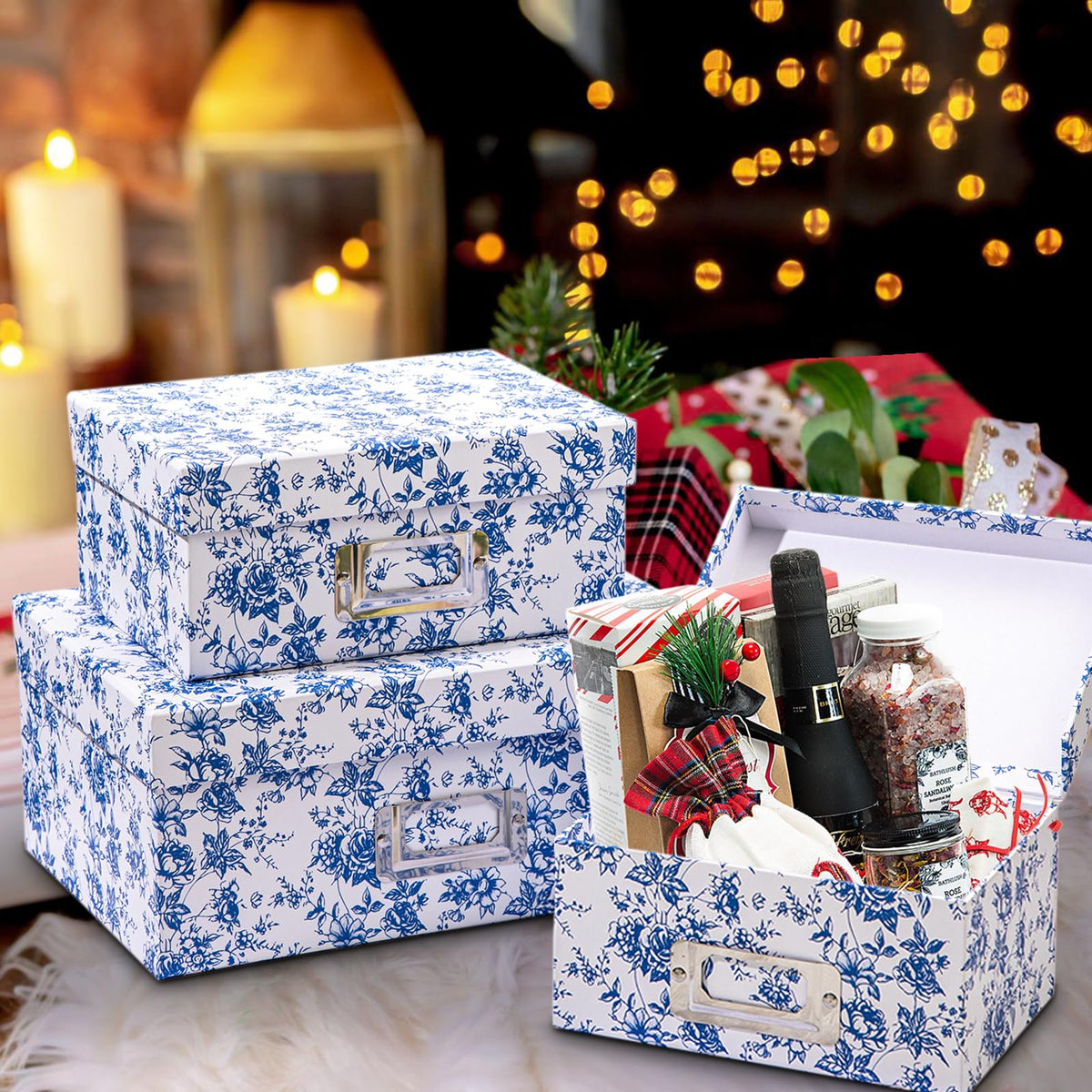 Briful gift-ready boxes add elegance to home, weddings, or party decor.