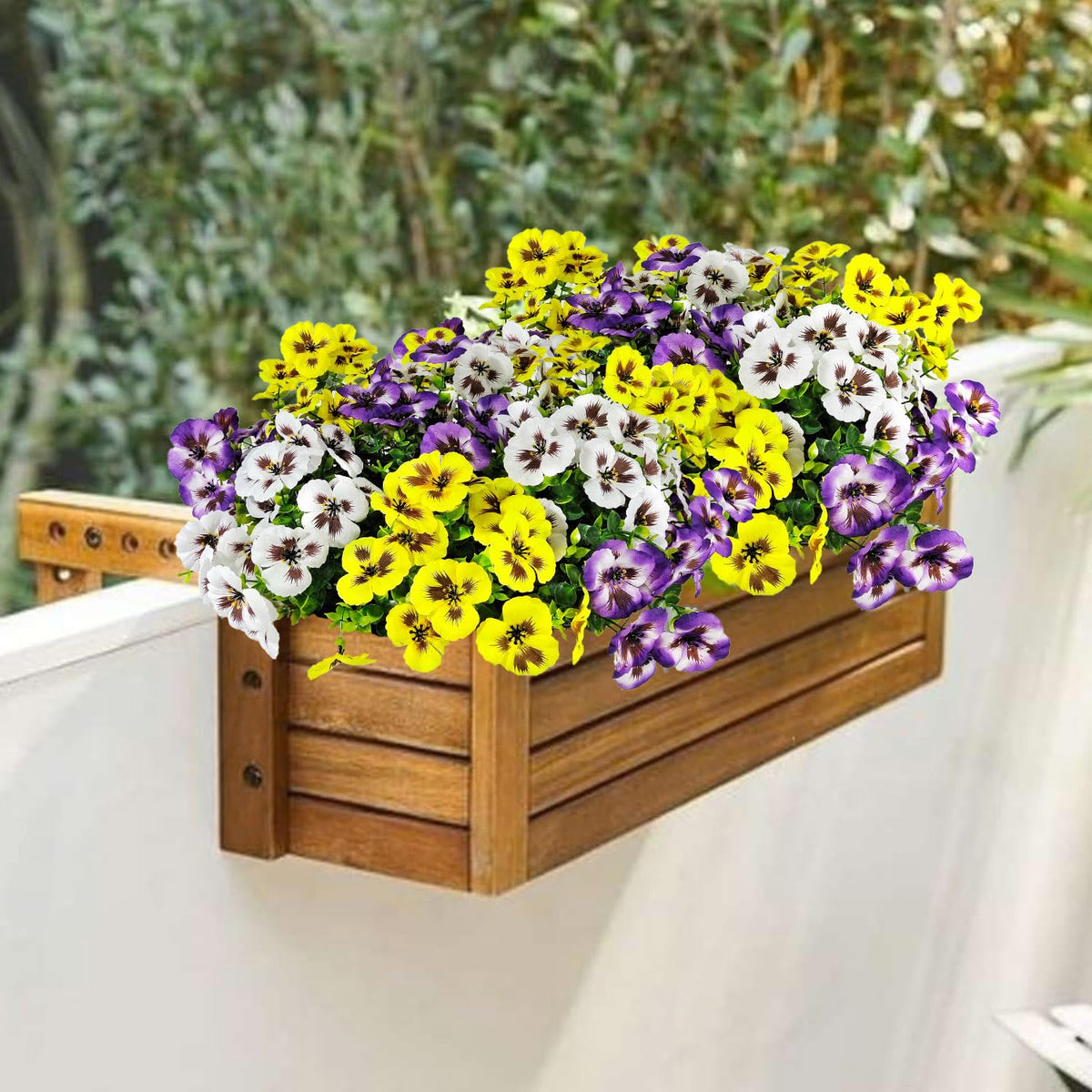 BRIGEA weatherproof silk resists fading for outdoor décor.