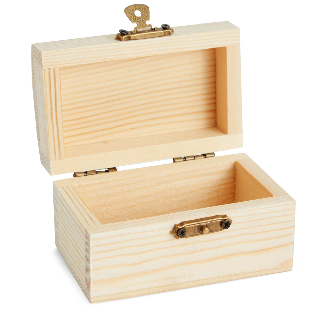 Bright Creations DIY decor chest adds rustic touch to tables and shelves.