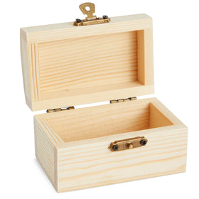 Bright Creations DIY decor chest adds rustic touch to tables and shelves.