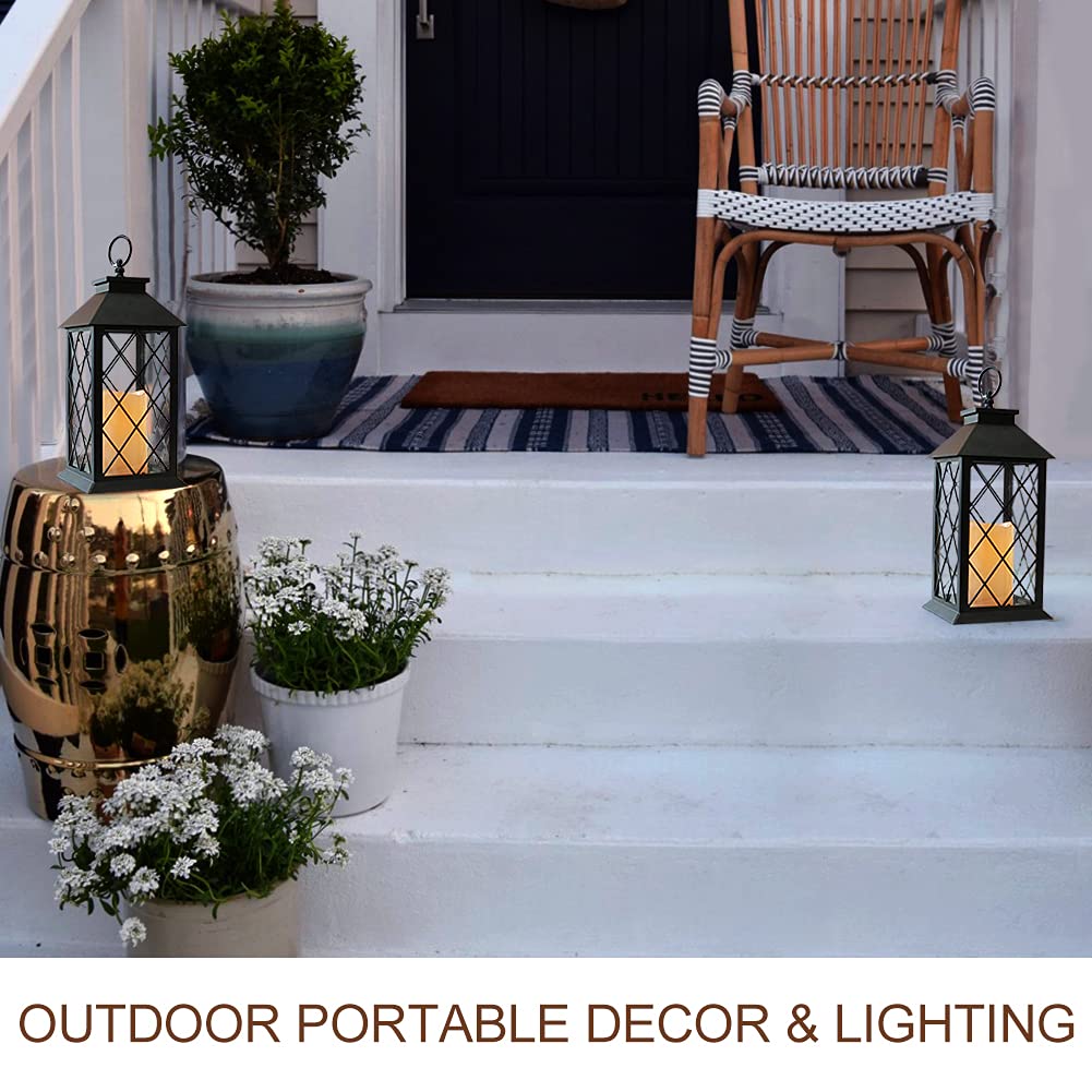 Bright Zeal lantern is lightweight and easy to move between spaces.