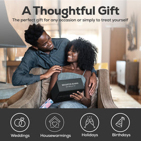 Brighter Barns gift-ready packaging highlights eco-friendly, reusable design.